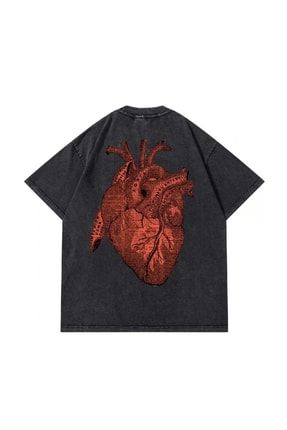 Unisex Oversize T-shirt Heart ART1030