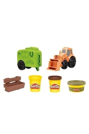 Play-Doh Çalışkan Traktör ve Römork F1012