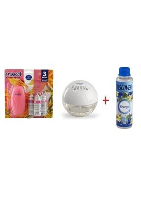 Sihirli Küre Hava Temizleme Makinesi Işıksız 1 Adet Enerji Spray Banyo Tuvalet Kokusu Bubble 3 zülal0566
