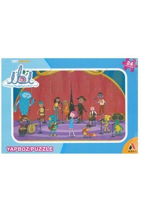 Trt Çocuk Ibi 24 Parça Frame Puzzle (24x34cm) ADEL-TRT-İBİ-2022-DK-1
