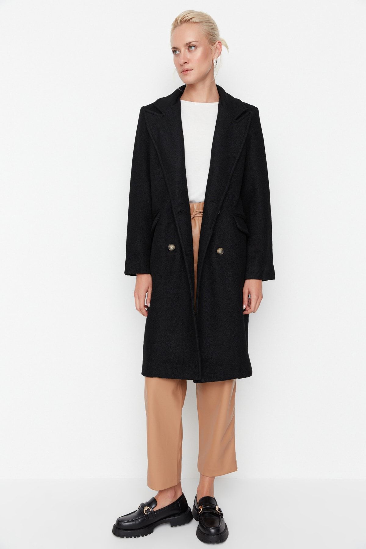 Topshop sales tall coat