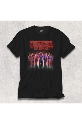Stranger Things The New Siyah T-shirt DQ0029-tshirt