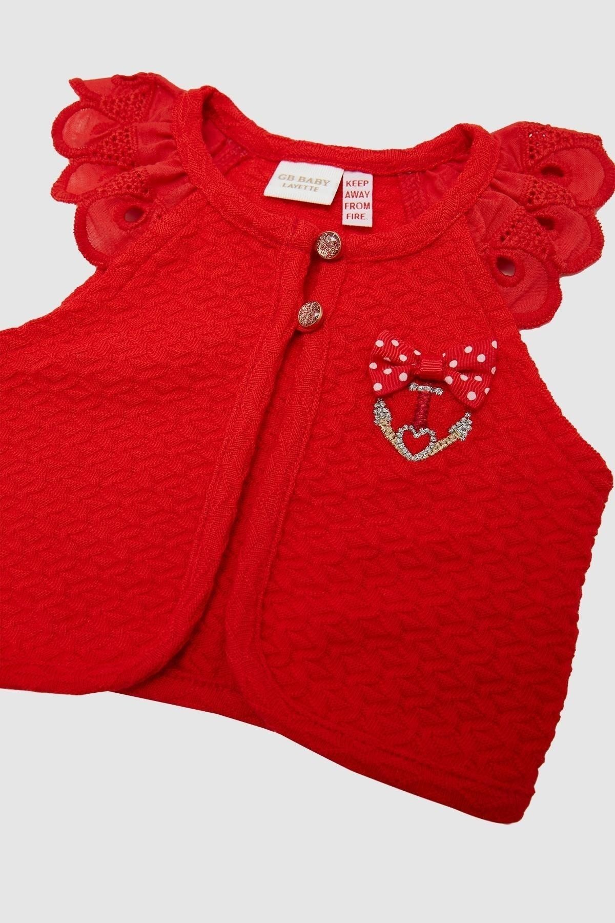 Baby girl red hotsell vest