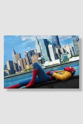 Marvel Spiderman | Örümcek Adam Film Posteri Yüksek Kaliteli Kalın Parlak Kuşe Kağıdı FDDPS001