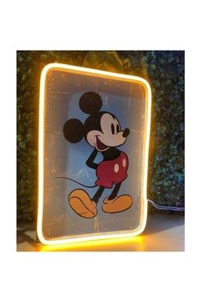 Mickey Mouse Dekoratif Neon Led Aydınlatma micketmouse1001