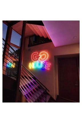 Go House Yazılı Neon Led Aydınlatma gohouse1001