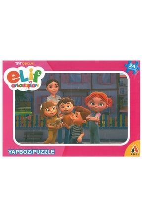 Trt Çocuk Elif Ve Arkadaşları 24 Parça Frame Puzzle (24x34cm) ADEL-TRT-ELİF-2022-DK-4