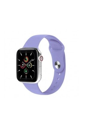 Apple Watch 42/44/45 mm Uyumlu Sport Band Silikon Saat Kordonu LCS424445