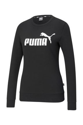 Kadın / Kız Spor Sweatshirt - ESS Logo Crew TR Puma Black - 58678601