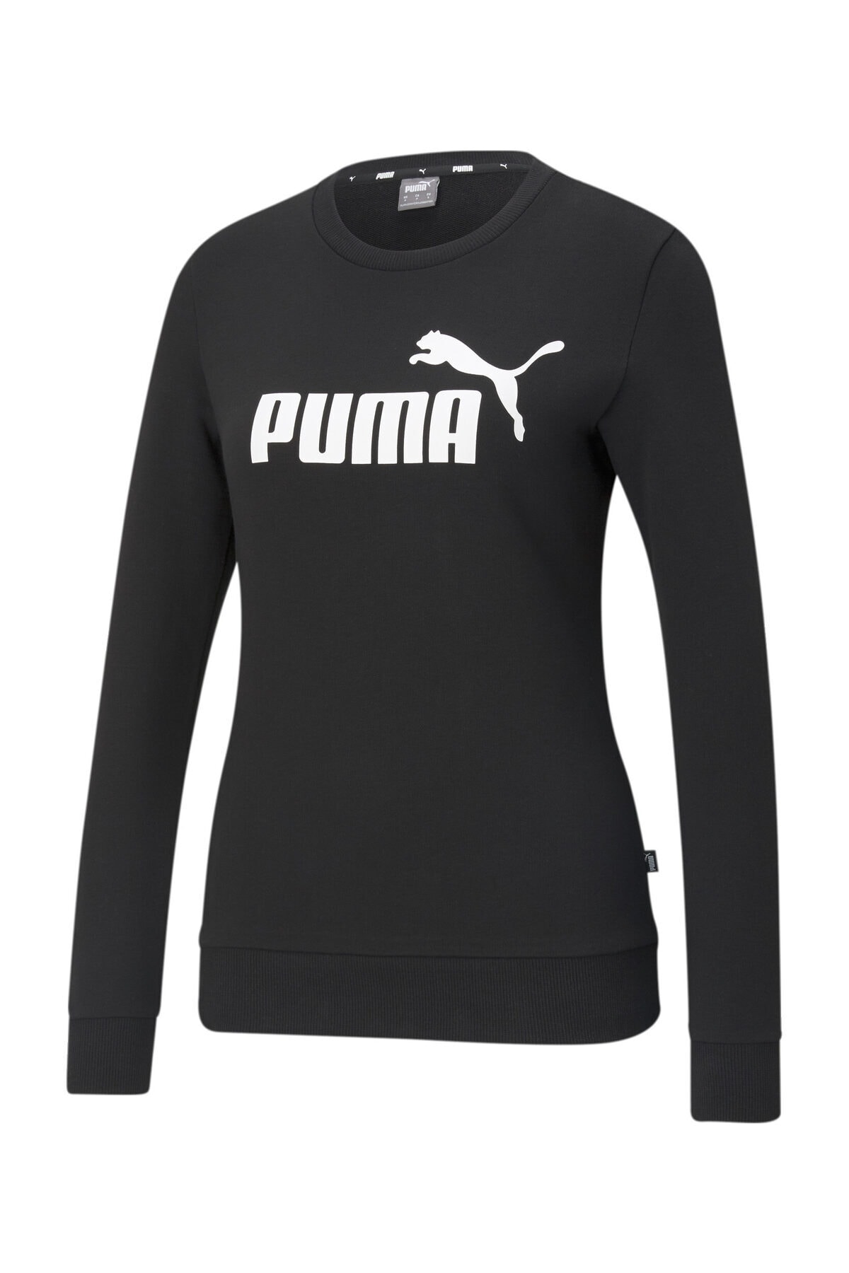 Puma Kadın / Kız Spor Sweatshirt - ESS Logo Crew TR Puma Black - 58678601