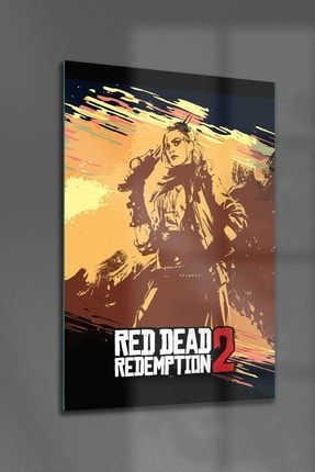 Cam Tablo Red Dead Redemption Poster DCVT-1922