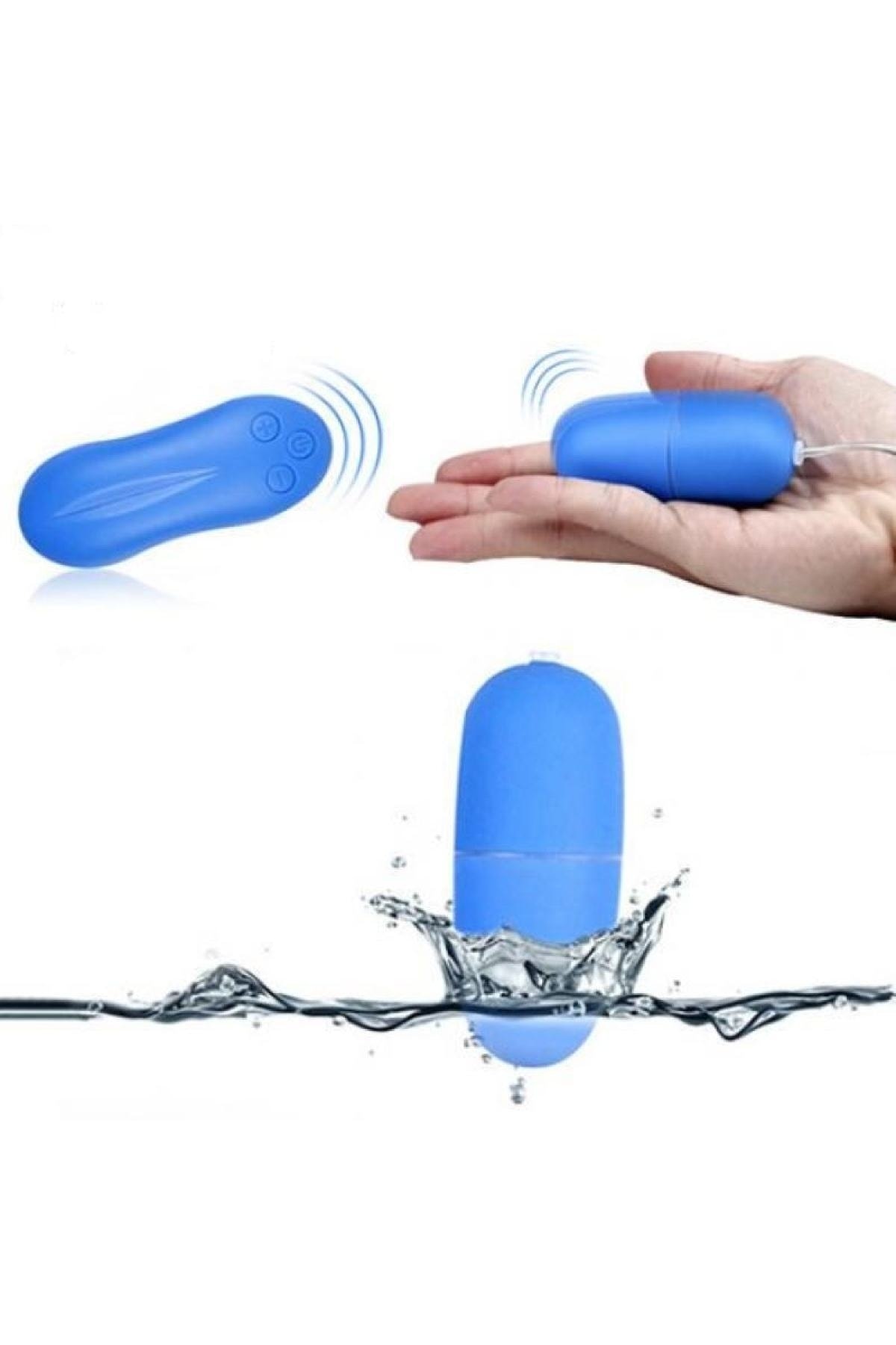 Wireless Egg Vibratör Kumandalı 10 Modlu Dildo 2