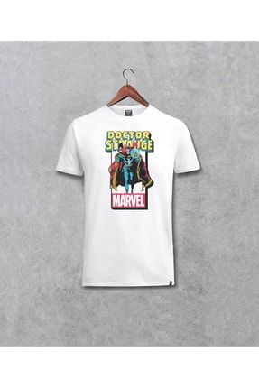 Doctor Strange Çizgi Roman Tasarım Baskılı Unisex Tişört 3283dark11631908