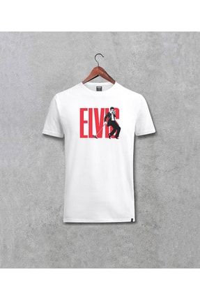 Elvis Presley Özel Tasarım Baskılı Unisex Tişört 2283dark13249047