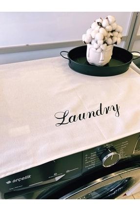 Laundry Çamaşır Makina Örtüsü Beyaz 97865