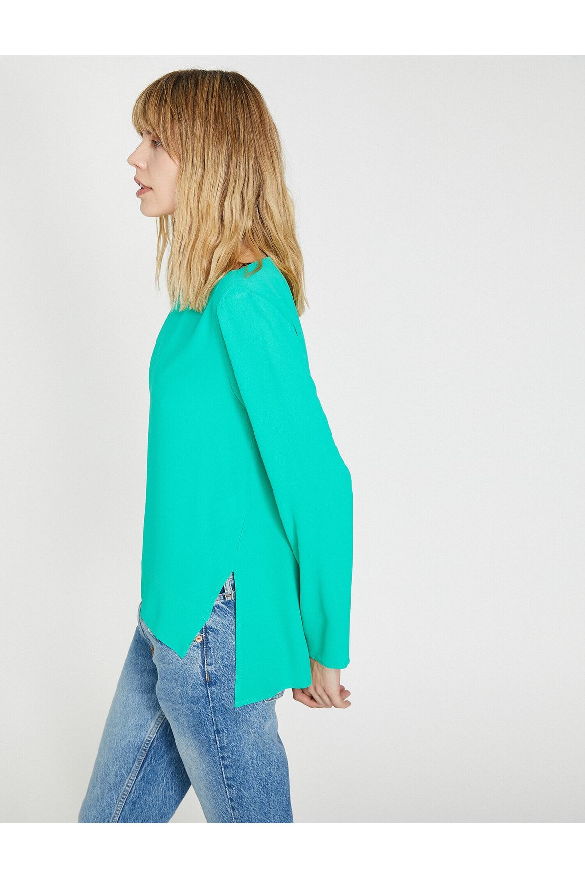 Koton-Crew Neck Blouse 3