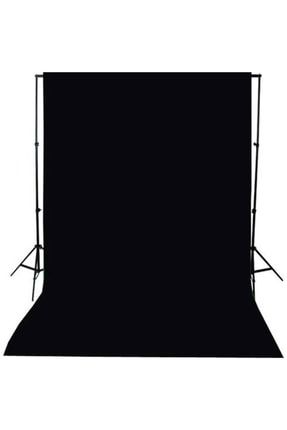 2x3m Siyah Fon Perde Background - Black Screen Ürün Ve Video Çekimi siyah fon perde 2x3m