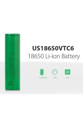Sony Vtc6 3120mah 30a-60a 3.6v Us18650 Li-ion Batarya R2272