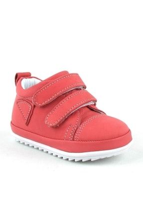 Yumuşak Hakiki Deri Kırmızı Ilk Adım Bebek Ayakkabısı TX5D09CB582404