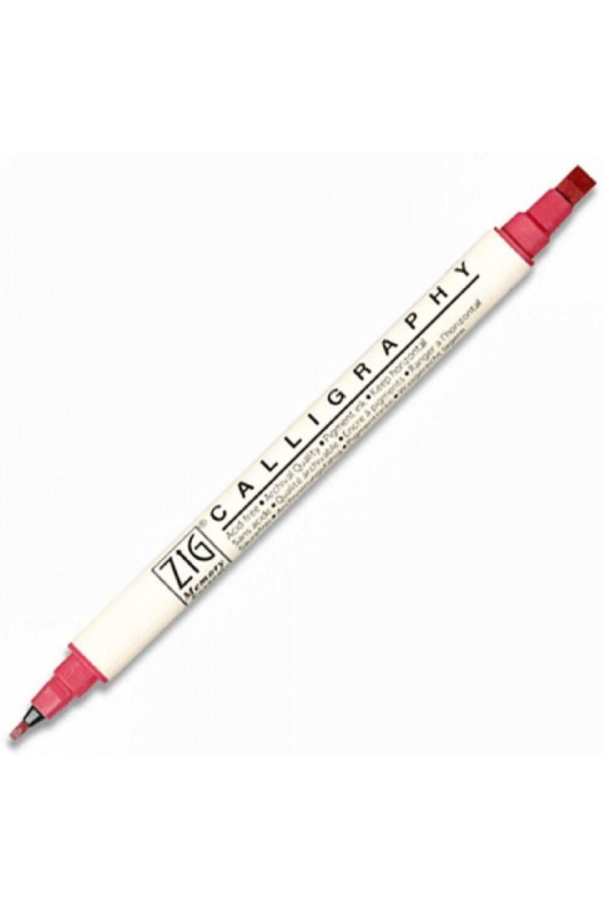 Zig-Ms-3400 Marker Calligraphy Pen Rose 024 1