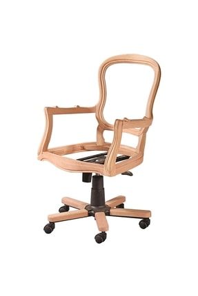 Primo Klasik Dönerli Sandalye Cilasız Ham Ahşap 4780 mobilya-baba-2023-674