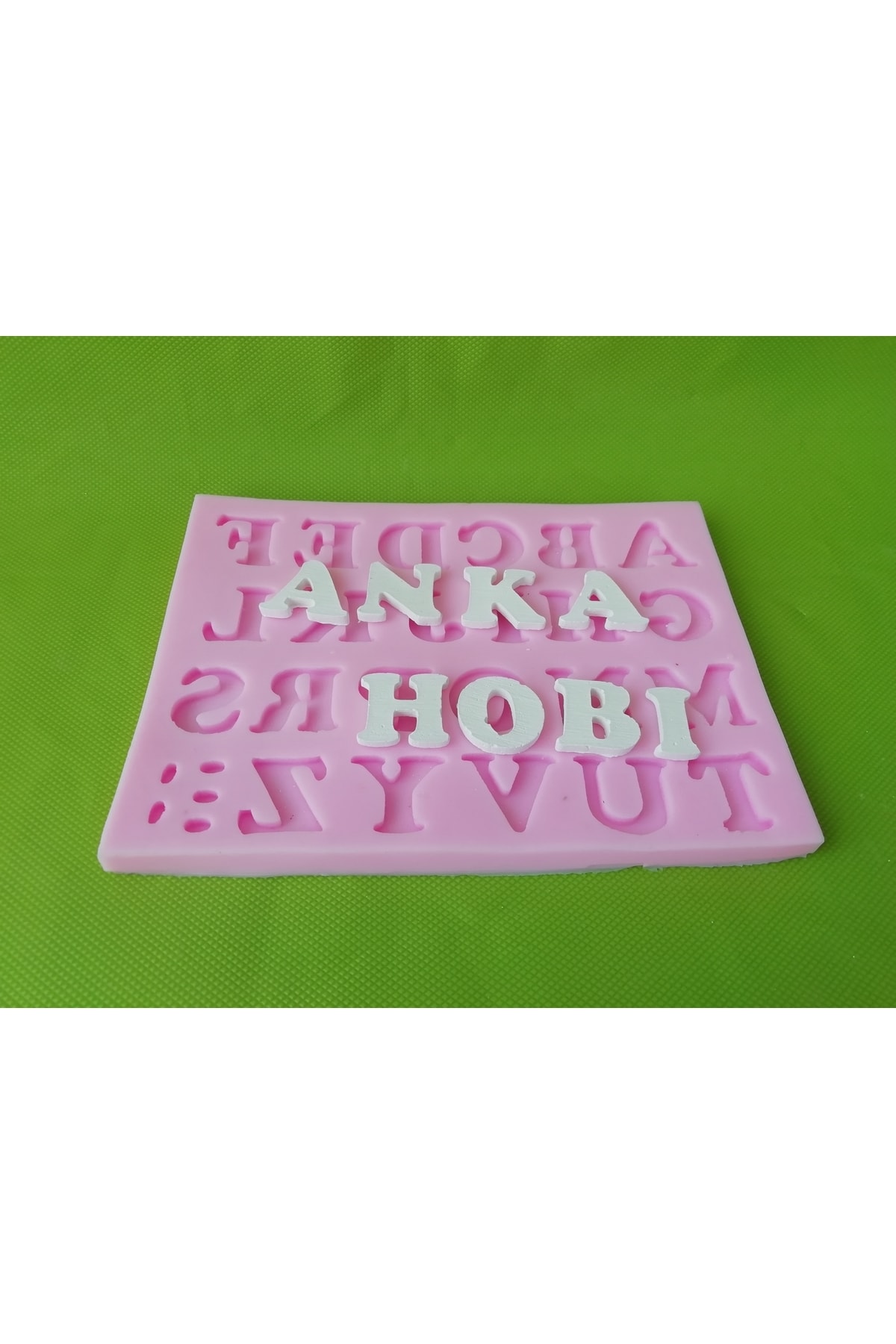 AnkaHobiMarket Alfabe Harf 2,5 Cm Silikon Kalıp