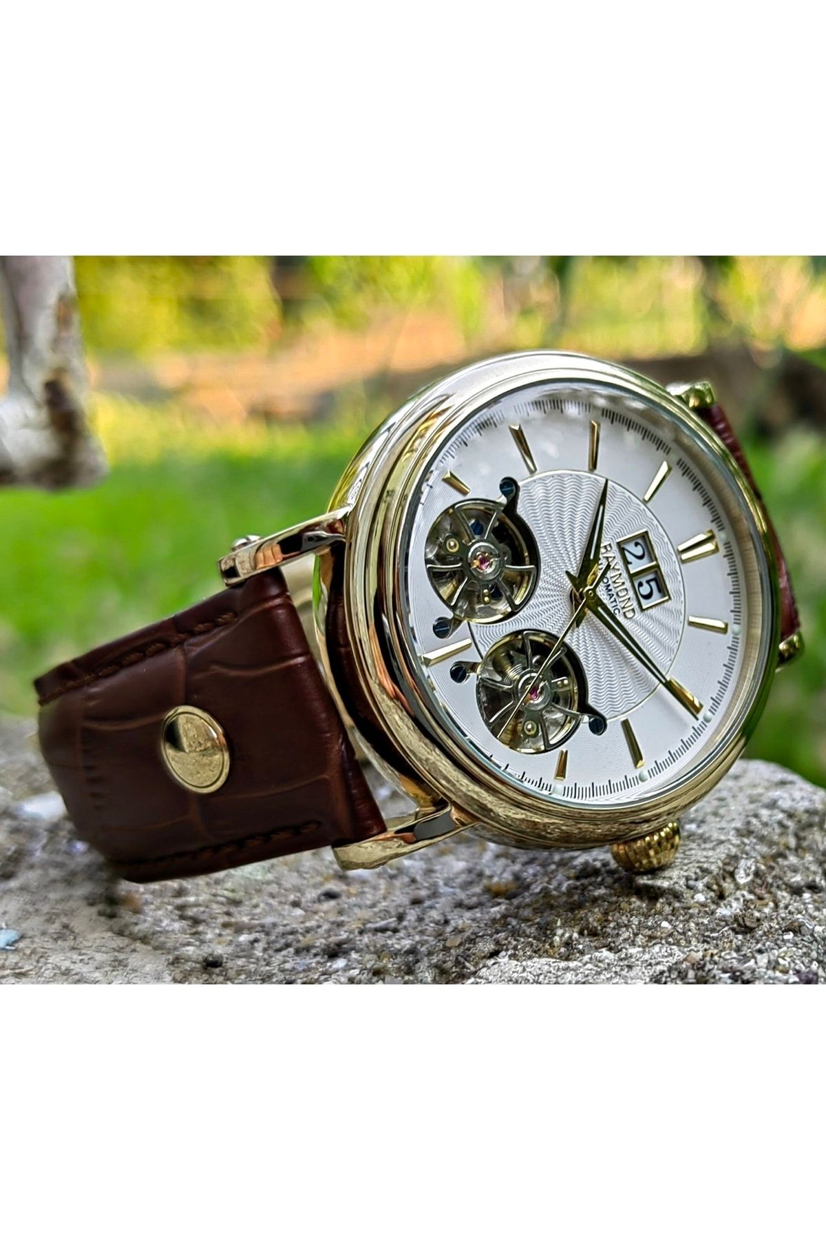 Dual Tourbillon Otomatik Erkek Kol Saati