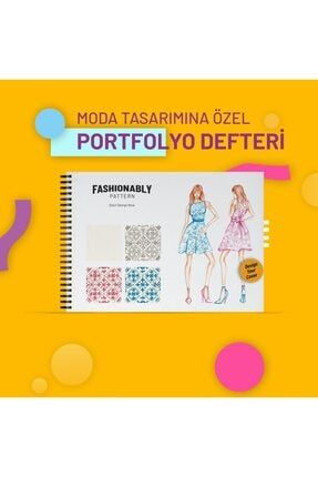 Fashionably Portfolio Pattern Female A3 00FPA3