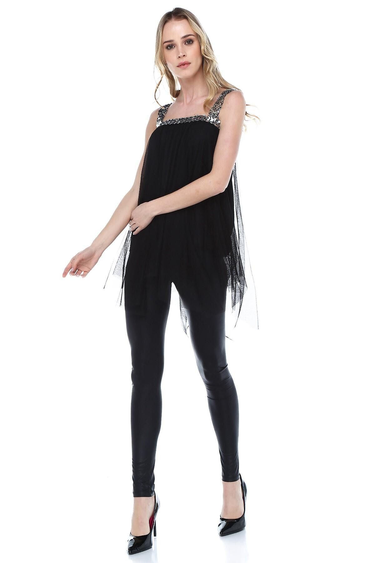 Quincey-Sequined Tunic 2