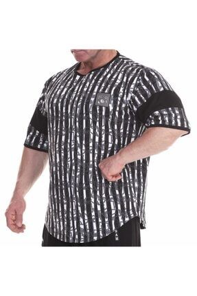 Oversize Vücut Geliştirme Fitness Antrenman Tişörtü 3291