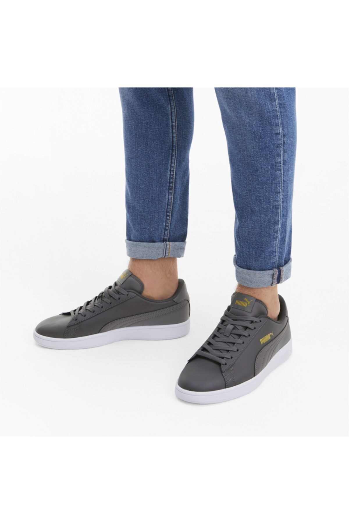 365215 20 کفش Puma پوما اسپرت مردانه روزمره Smash V2 L اورجینال - تصویر 6
