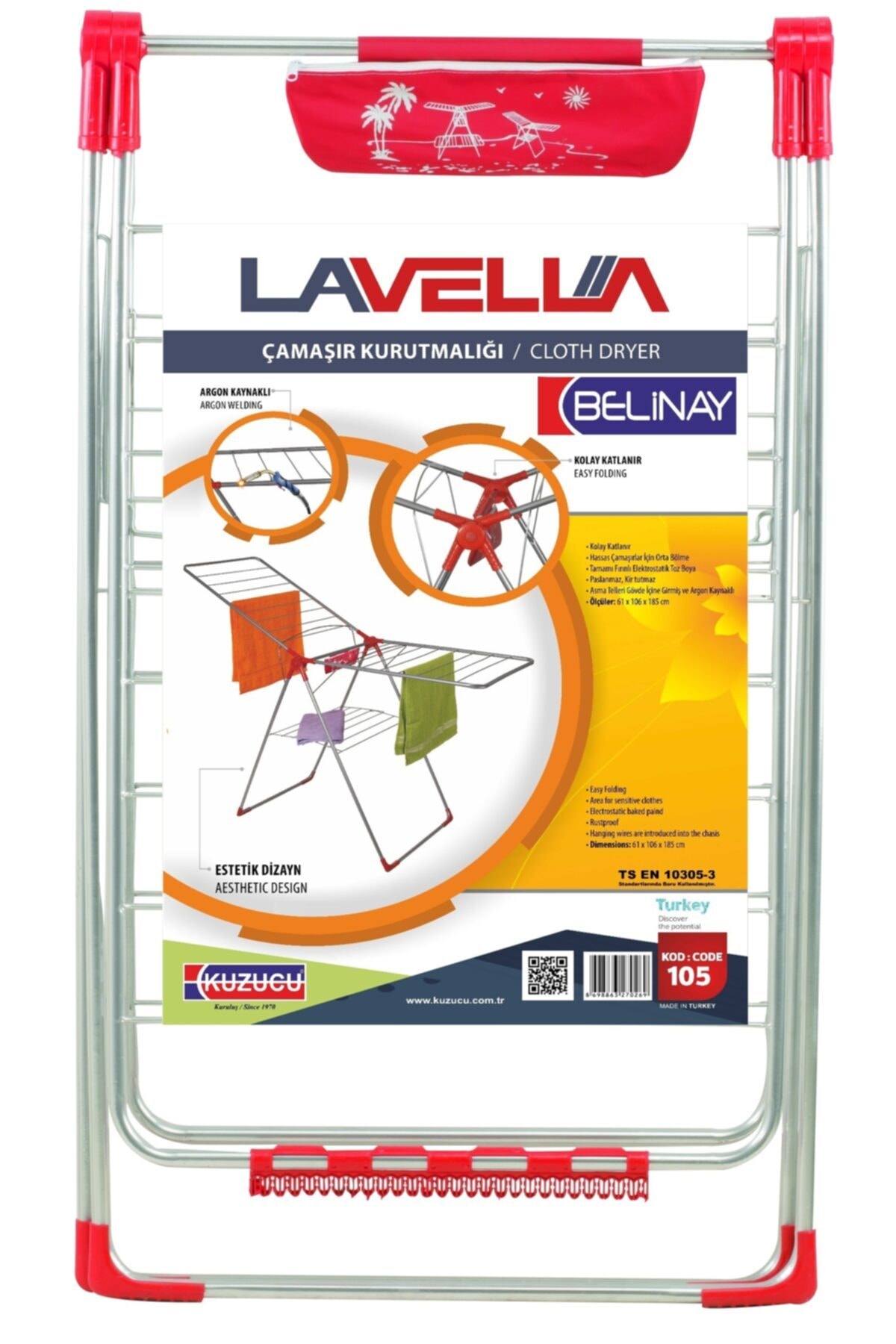 lavella lavelle belinay camasir kurutma askisi fiyati yorumlari trendyol