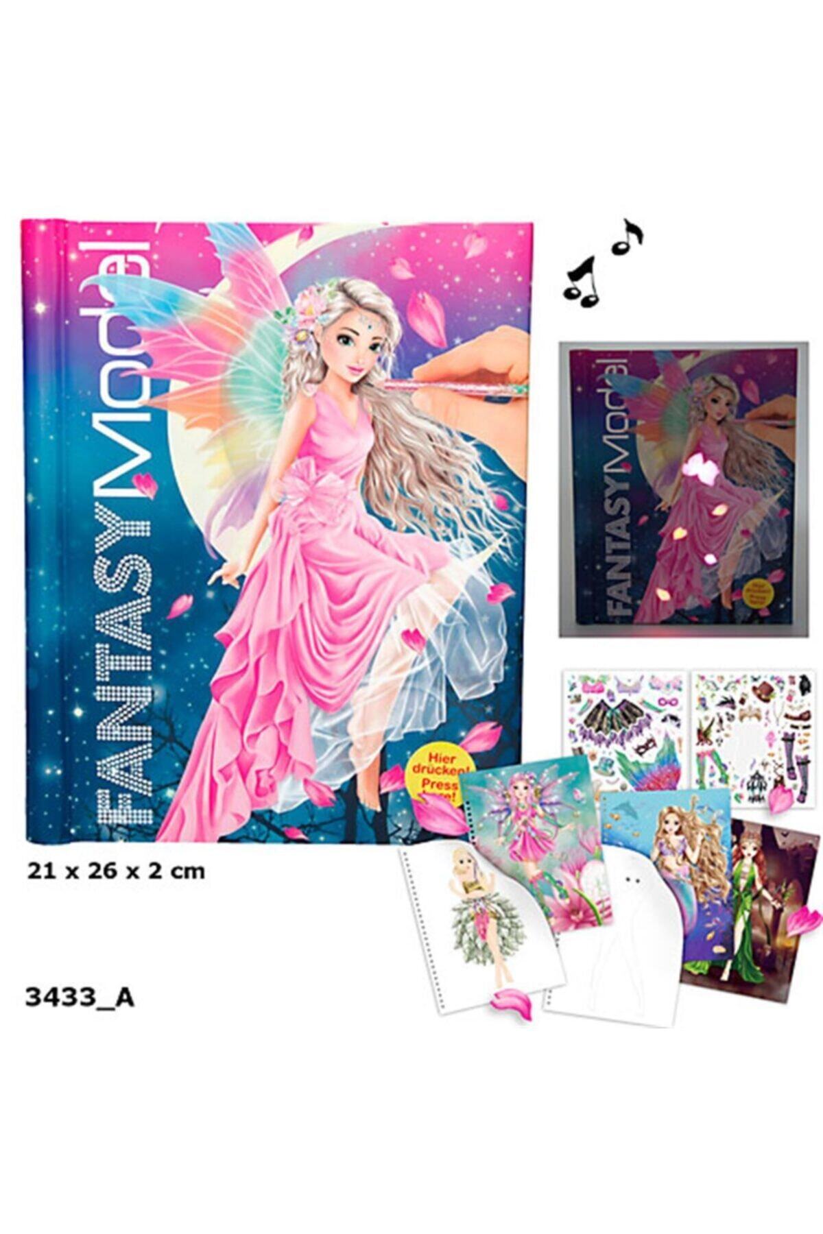 Top Model Işıklı Sesli Boyama Kitabı Fantasy fotoğrafı 2 (önizleme)