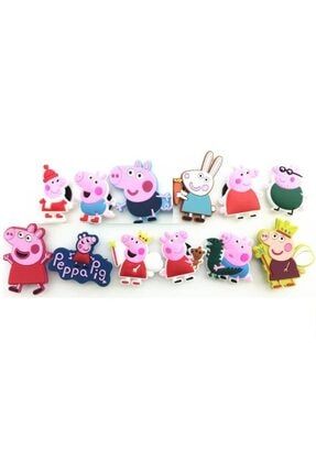 schulzz peppa pig oyuncak figur 4 lu