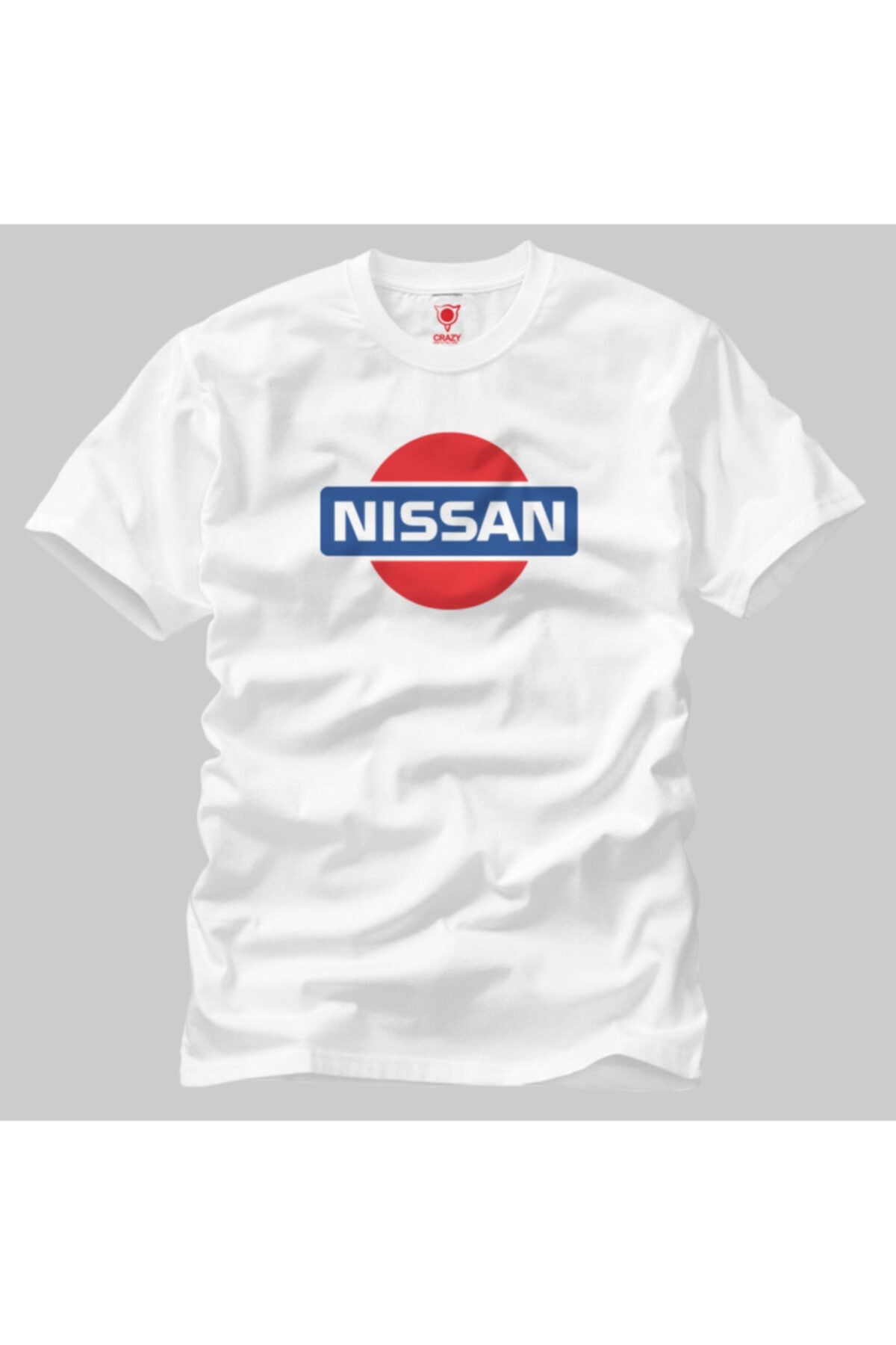 Crazy Tricou Pentru Bărbați Cu Logo Nissan Circle Masculin - XL