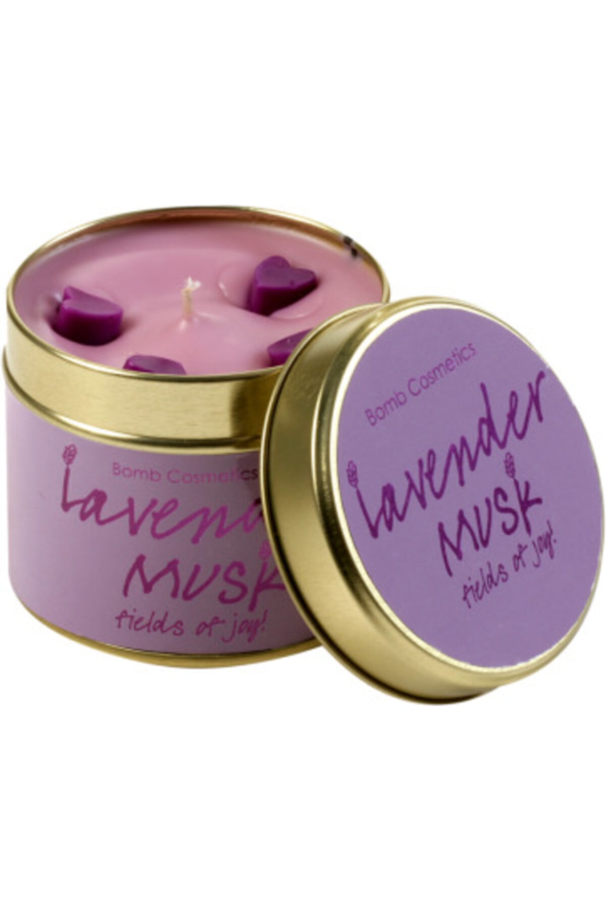 Lavander Musk Tin Candle