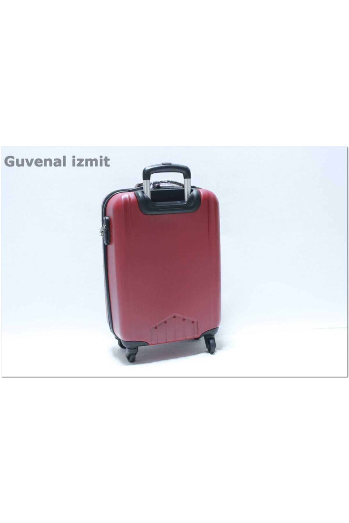 Pc0400-03k Kırmızı Kabin Boy Valiz