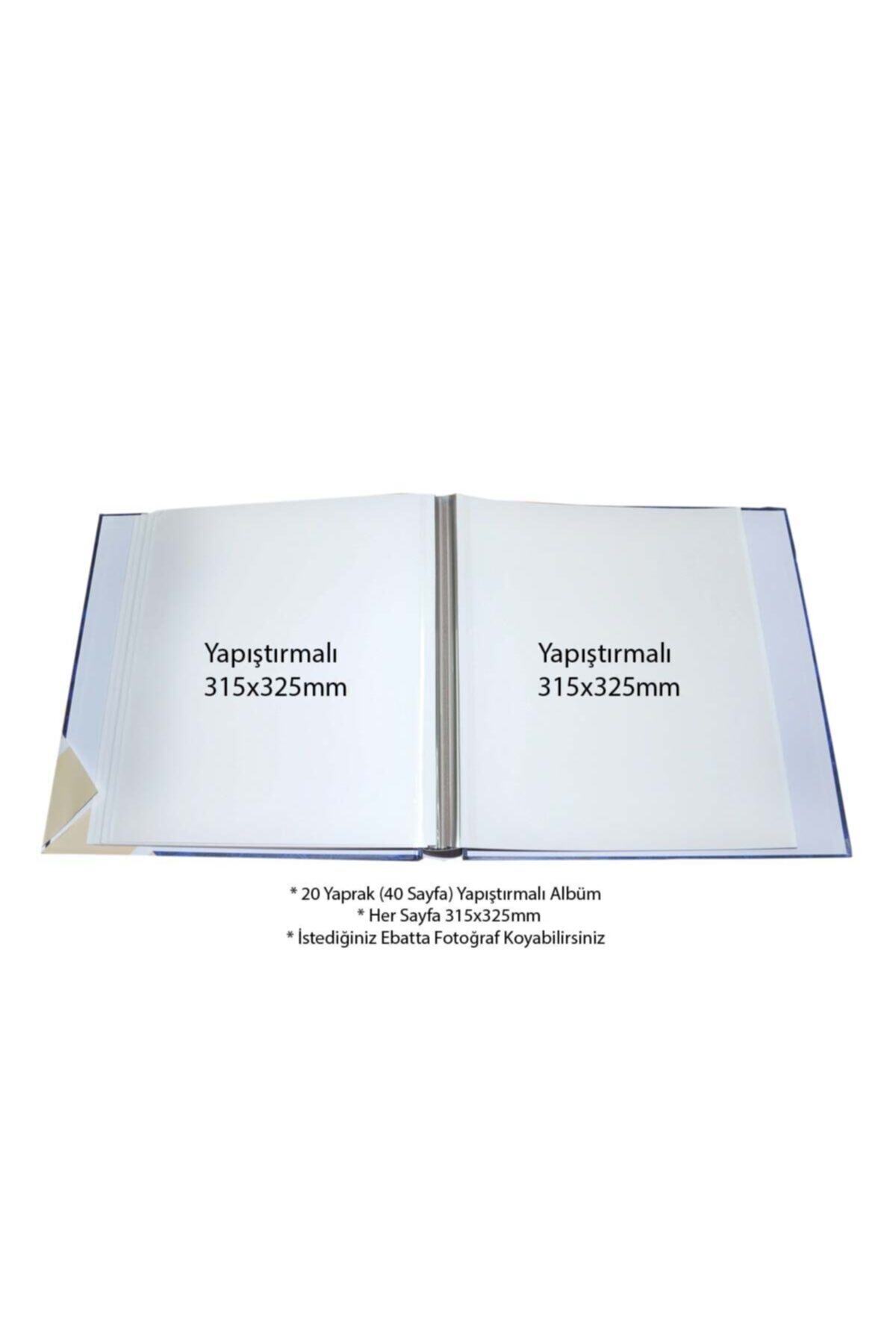 NRCN 20 Yaprak [40 Sayfa] Yapışkanlı Bebek Albümü(Pembe) fotoğrafı 2 (önizleme)