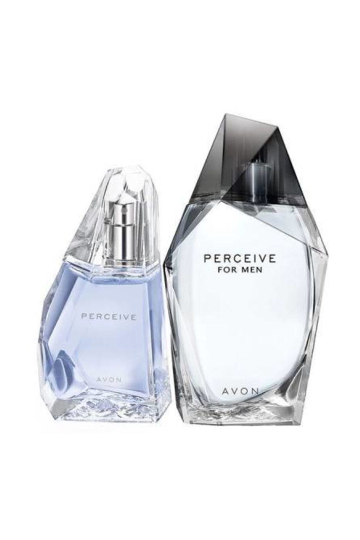 AVON Perceive Kadın Parfüm 50 Ml Edp+perceive Erkek Parfüm 100 Ml Edt 2li Set
