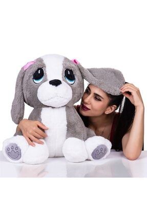 Halley Beyaz Pelus Kopek 100 Cm Trendyol