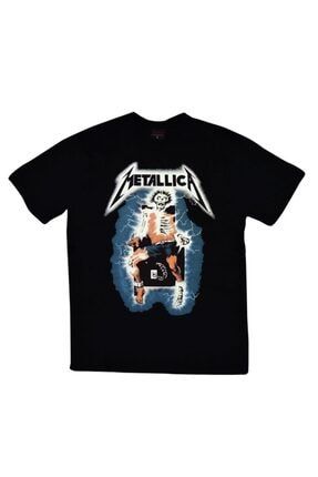 Metallica Baskılı T-shirt KOR-TREND649