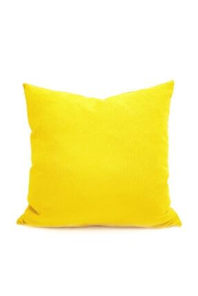 Sarı Renk Dekoratif Kırlent Kılıfı DK-KIRLENT-SARI
