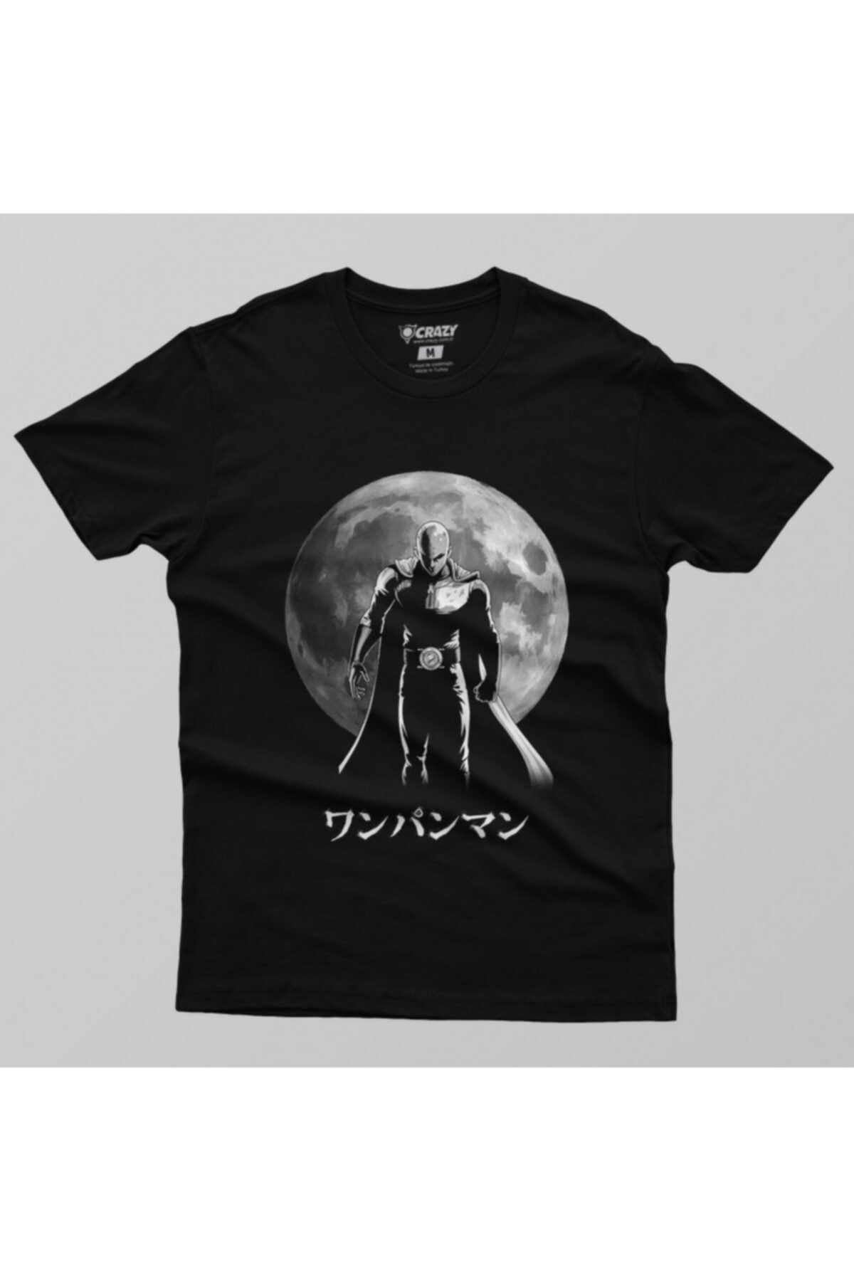 Crazy-One Punch Man Hero Moon Men's T-Shirt 2