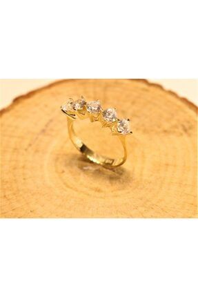 Sembol Gold 8 Ayar 333 Sari Altin 5 Tas Yuzuk Trendyol
