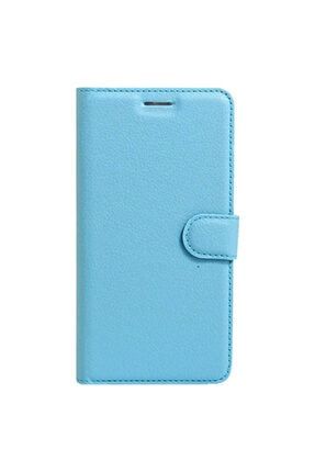 Samsung Galaxy Note 7 Kapaklı Kart Cepli Cüzdan Kılıf Mavi CK089