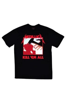 Metallica Baskılı T-shirt KOR-TREND678
