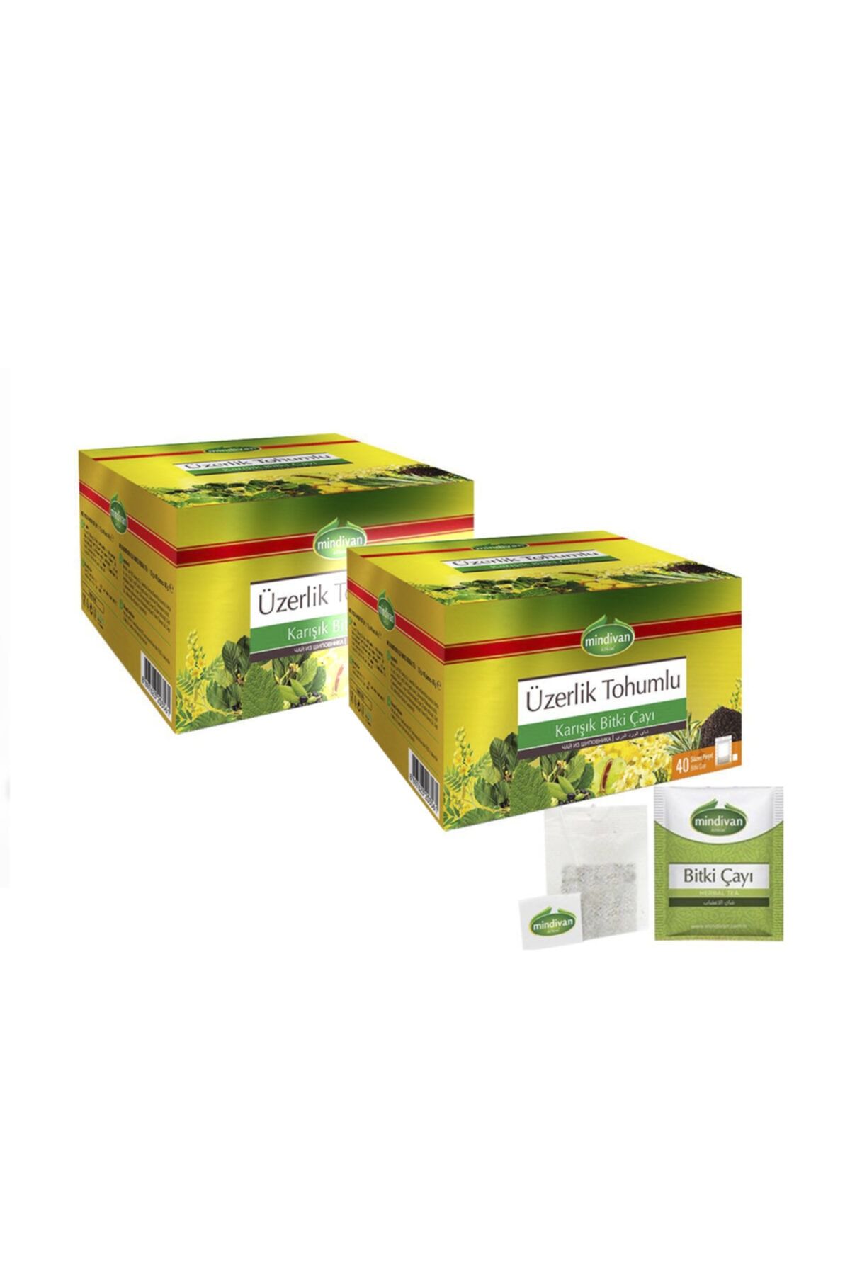 Mindivan-Surface Seeded Tea 40-Pack Drawstring Envelope Drawstring Bag 2 Pieces 1