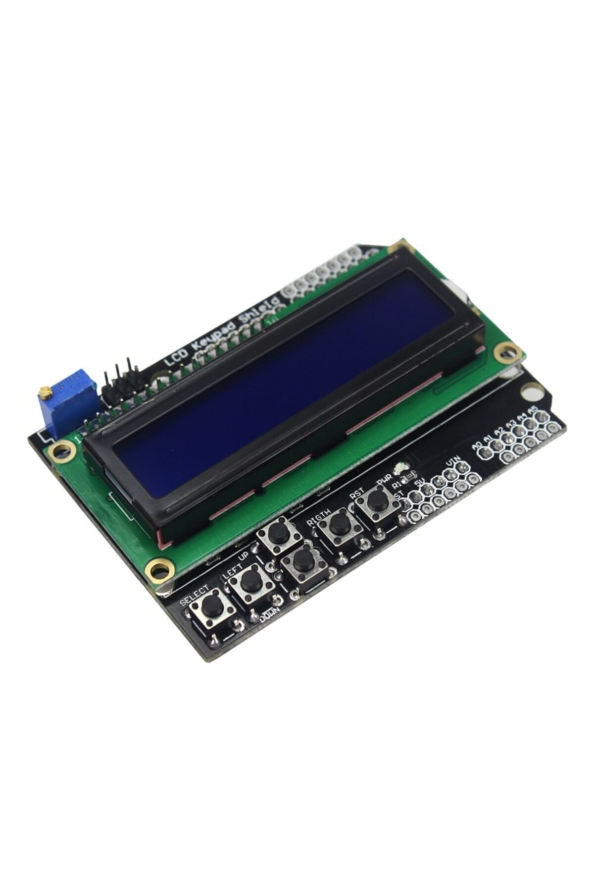 Arduino 16x2 Lcd Display And Keypad - Keypad Shield