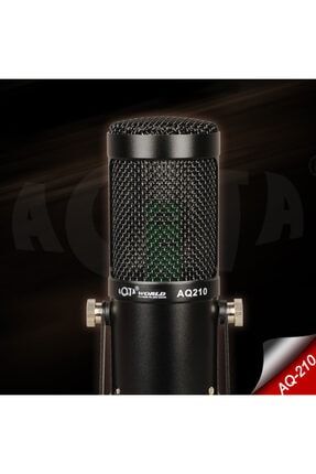 Aq210 Condenser Stüdyo Profesyonel Kayıt Ve Yayın Mikrofonu Studio 33246-500