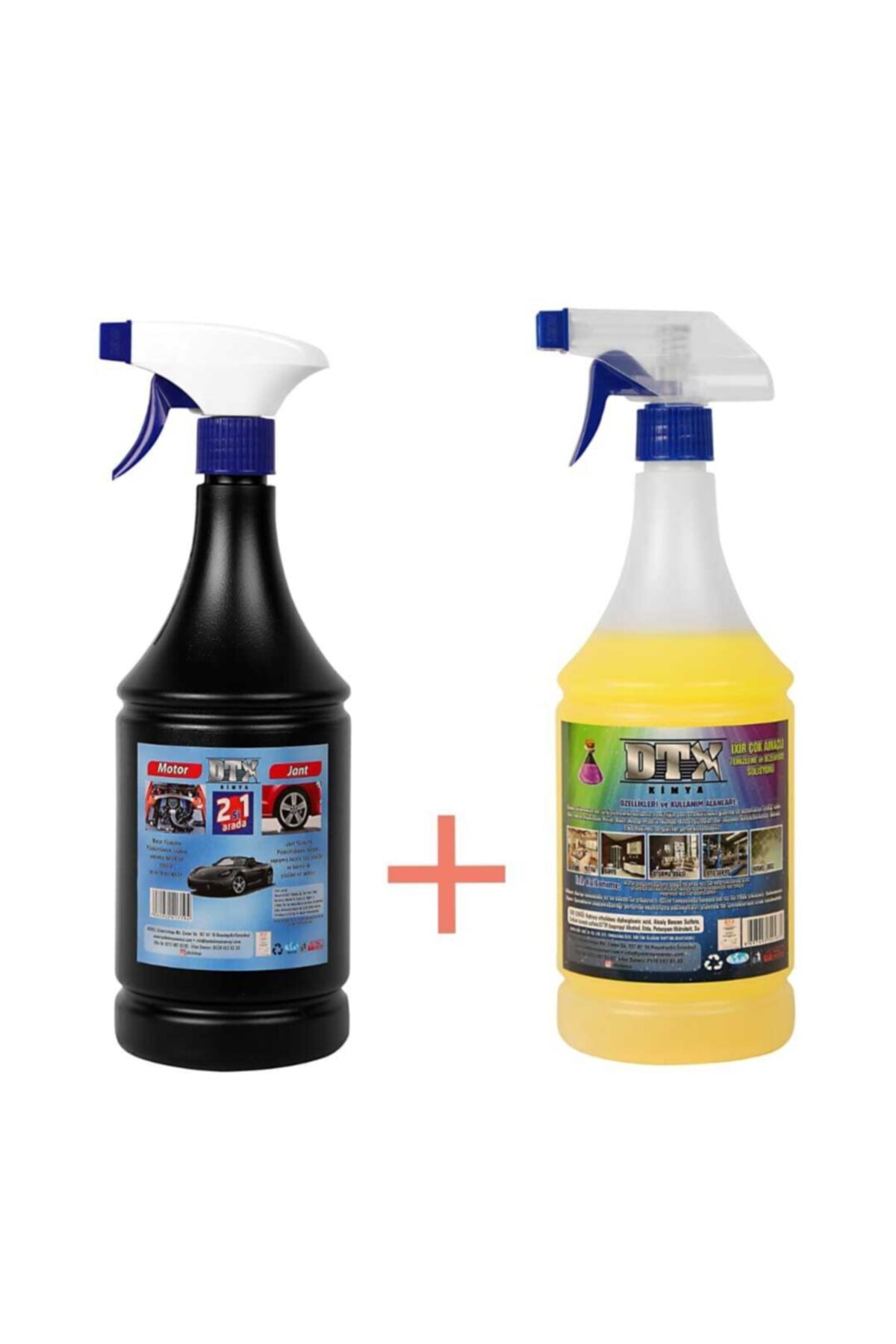 Sanayi Kimya Motor Jant Konsantre Temizleme İlacı 2'li 1LT